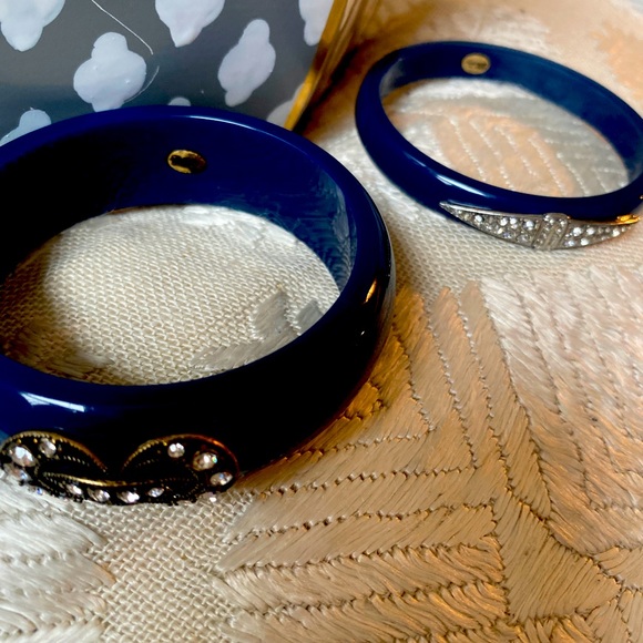 Lulu Frost for J.Crew Crystal Resin Braclets - Picture 4 of 5